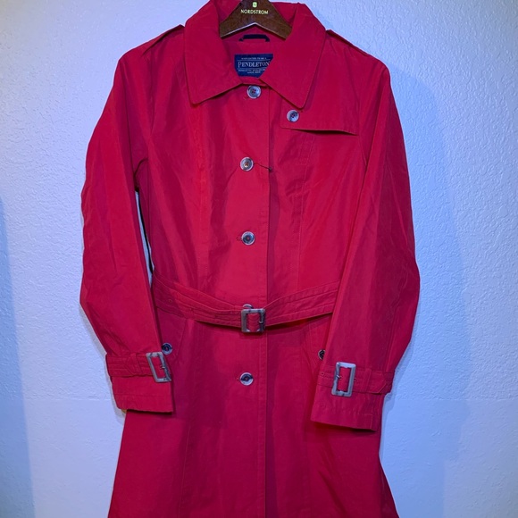 Pendleton Bridgeburn Trench Rain Coat 49ers - Picture 2 of 7